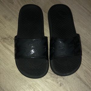 Black Puma Sandals